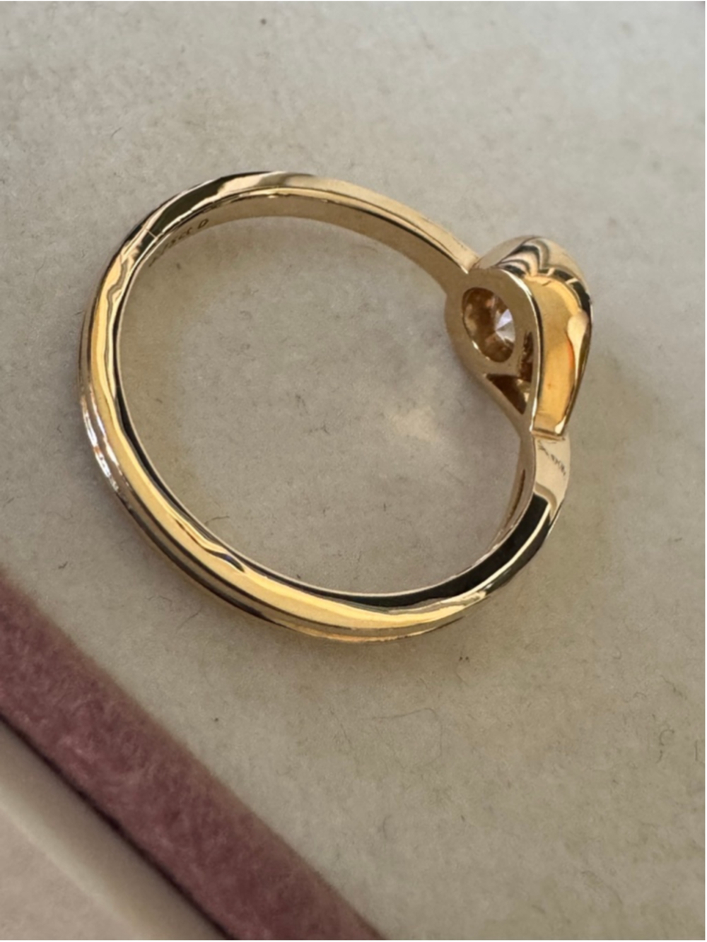 Pandora Infinite 14k Gold Lab-grown Diamond 0.75 ct TW Ring Size 58 (8.5) - Picture 6 of 12